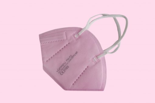 ffp2 maske rosa color