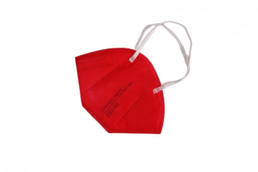 ffp2 maske rot einzel