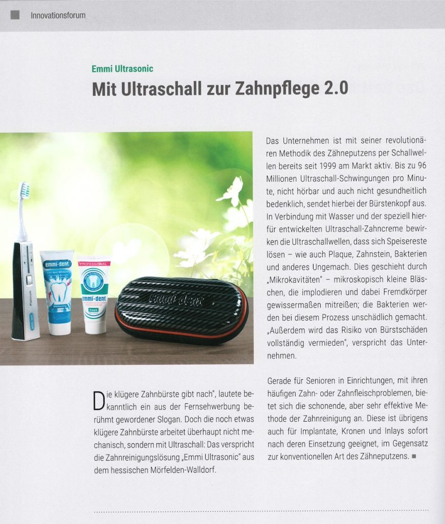 rechtsdepesche berichtet über emmi dent