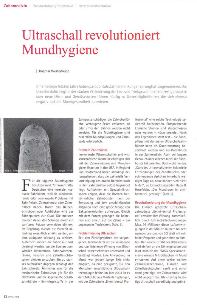 revolution in der mundhygiene