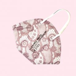 maske rosa floral farbe