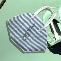 Maske maritim blau weiss colour